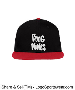 Bong Mines SnapBack Cap Design Zoom