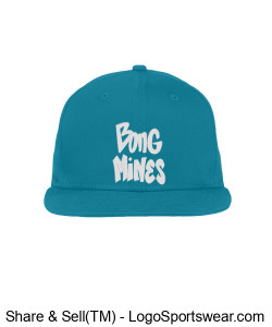 Bong Mines SnapBack Cap Design Zoom