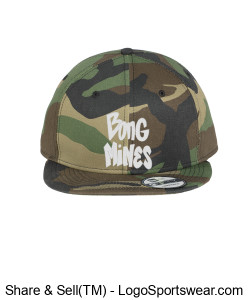 Bong Mines SnapBack Cap Design Zoom