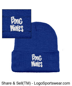 Bong Mines Beanie Design Zoom