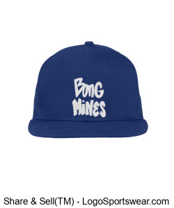 Bong Mines SnapBack Cap Design Zoom