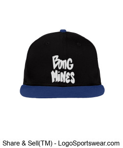 Bong Mines SnapBack Cap Design Zoom