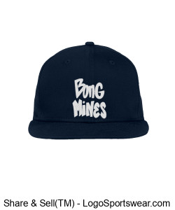 Bong Mines Snapback Cap Design Zoom