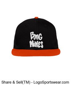Bong Mines SnapBack Cap Design Zoom